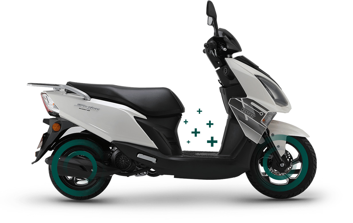 New Developed 150cc Gasoline Scooter002